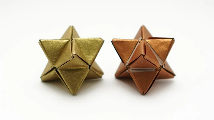 ORIGAMI TRIAKIS OCTAHEDRON (Jo Nakashima)