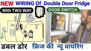 Double Door Fridge Wiring With Two Way Door Switch Refrigerator Wiring