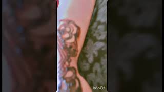 #song# simple mehndi design with flowers 🌼#classic# mehndi artist by mi #