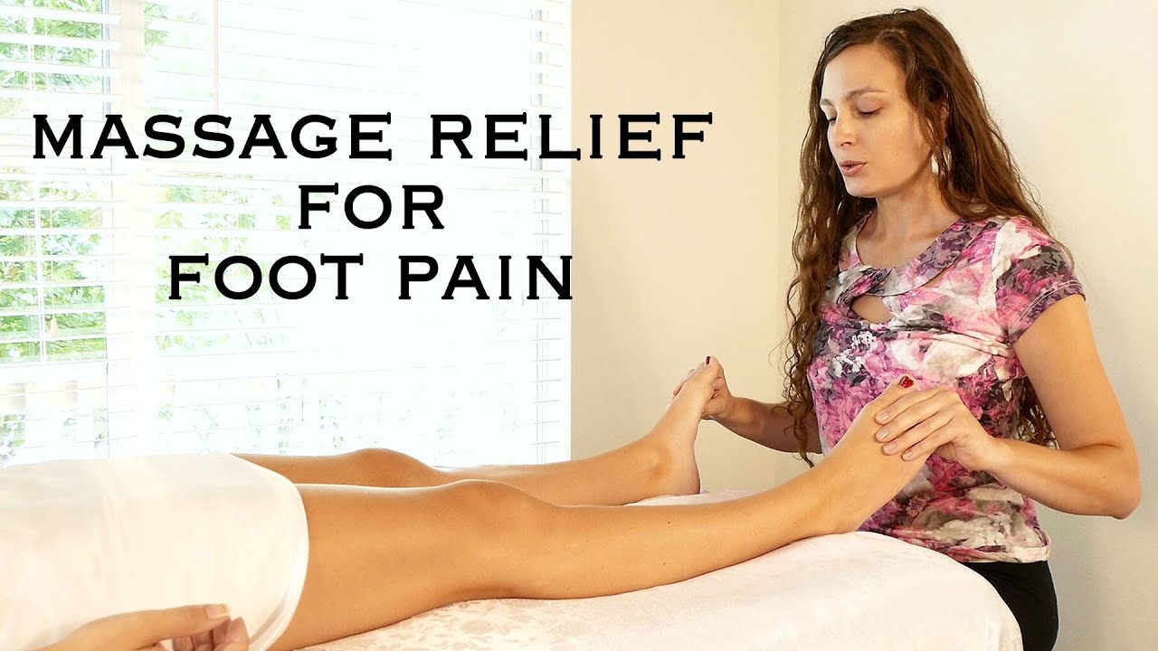 Relaxing Foot Massage Techniques For Pain Relief Aching Feet How To Massage Therapy Youtube