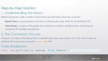 Convert Long Epoch Time in Specified Zone to UTC Using java.time