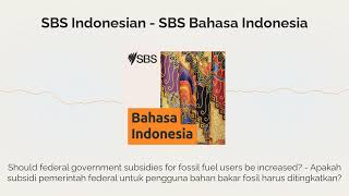 Should federal government subsidies for fossil fuel users be increased? - Apakah subsidi...