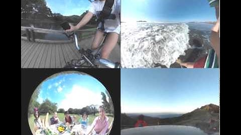 Spherical sample images (outdoor)