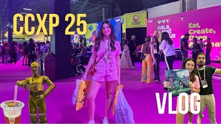 CCXP25 - VLOG COMPLETO + valor gasto em compras