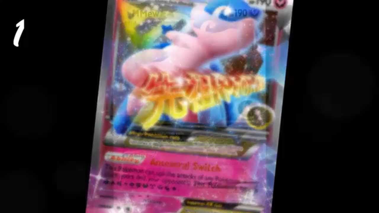 Top 10 Fake Pokemon Cards Ex Mega Full Art Shiny Youtube