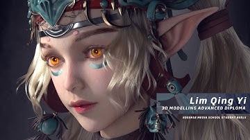 Lim Qing Yi Demoreel (2023) - Advanced Diploma in 3D Modeling