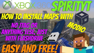 How To Install Custom Maps on Minecraft Xbox 360 - Flashdrive (WORKING 2019)