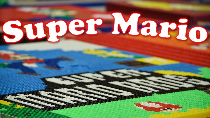 Super Mario in 50,000 Dominoes - WDT 2016