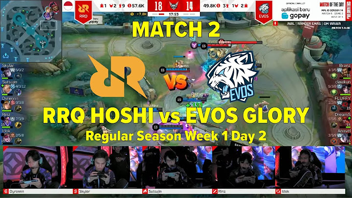 RRQ HOSHI vs EVOS GLORY | Regular Season Week 1 Day 2 | Game 2 | #MPLIDS14