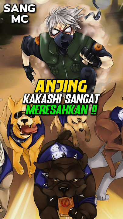 Anjing Ninja Kakashi, Jujur Tapi Nyakitin😂 #naruto #kakashi #kuchiyose #sakura #shino