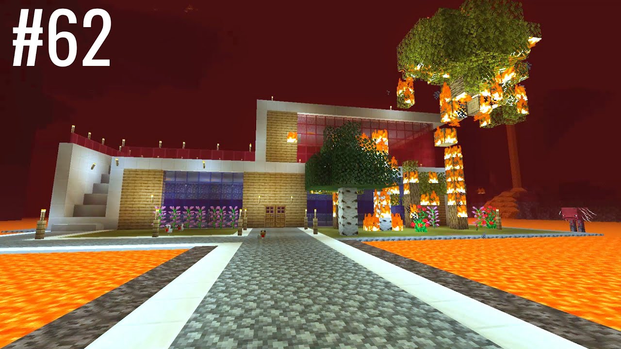 ⁣My Nether Minecraft House Burnt Down | Minecraft Survival Part 61