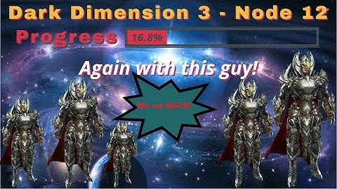 Dark Dimensions 3 - Cosmic Node 12 - Days 1-3 - Marvel Strike Force MSF