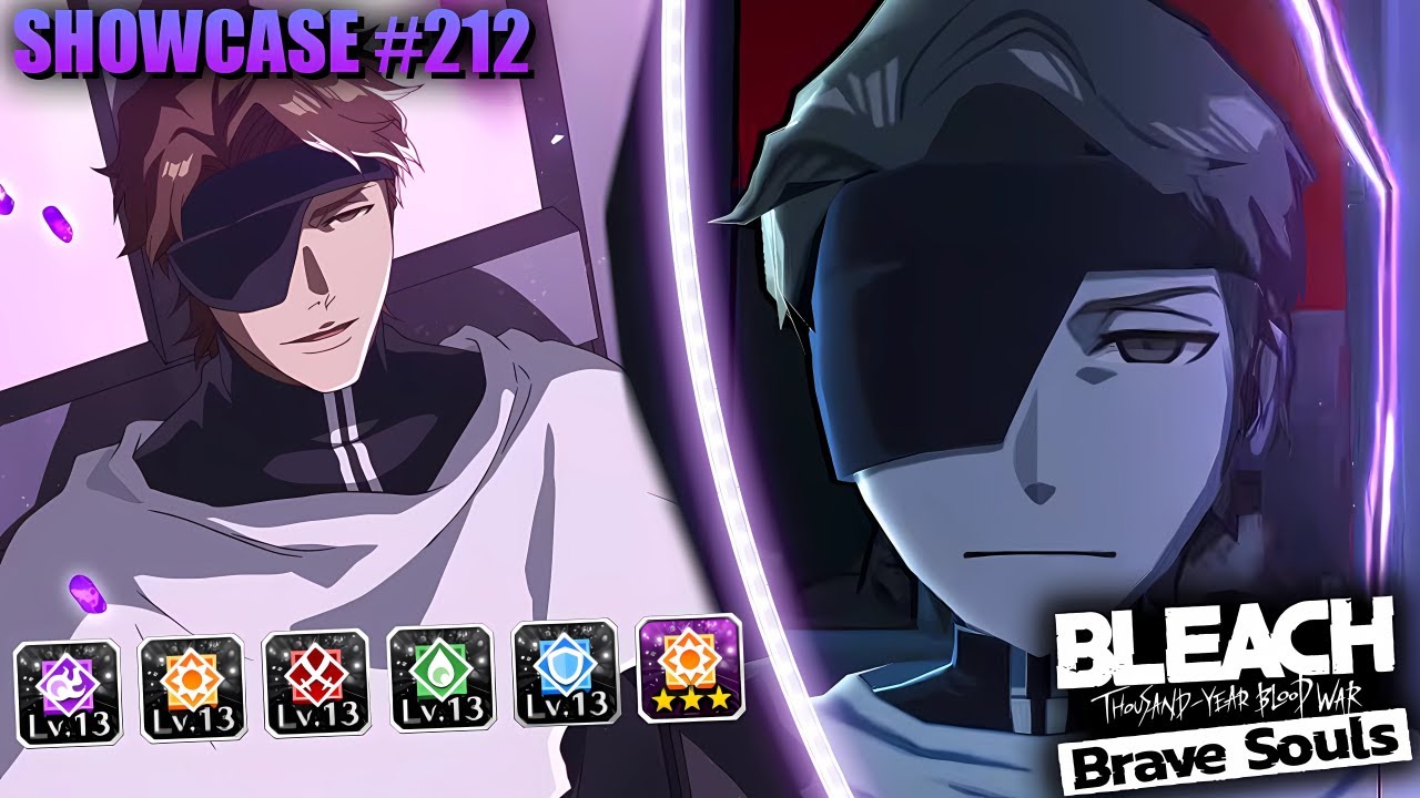 BELIAU KURSI GAMING TERLALU BROKEN! MAX TRANSCENDED TYBW AIZEN SHOWCASE! - Bleach: Brave Souls
