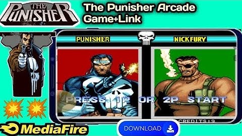 The Punisher Arcade💥💥💥 Game+Rom+emulator Gameplay walkthrough