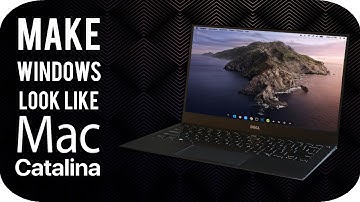 How To Make Windows 10 Look Like MacOS Catalina