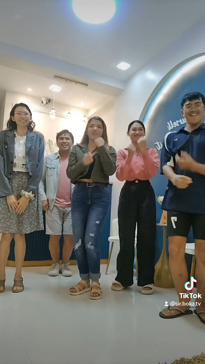 DJ piu piu tiktok dance with Team MarShei