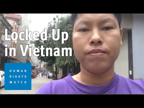   Vietnam Activists Locked Inside Their Homes