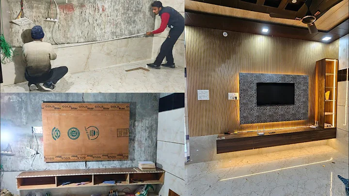 LED Panel Kaise Banate hai | How to Make Morden Led panel | Wall TV Unit Design