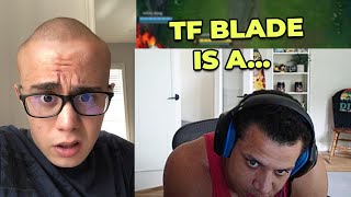 Tyler1 On TF Blade Hitting Rank 1