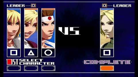 King of Fighters 2003 (PS2 Version) Adelheid Unlocked