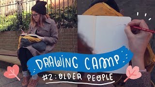 Drawing CAMP! chapter two: Older people ~ Frannerd