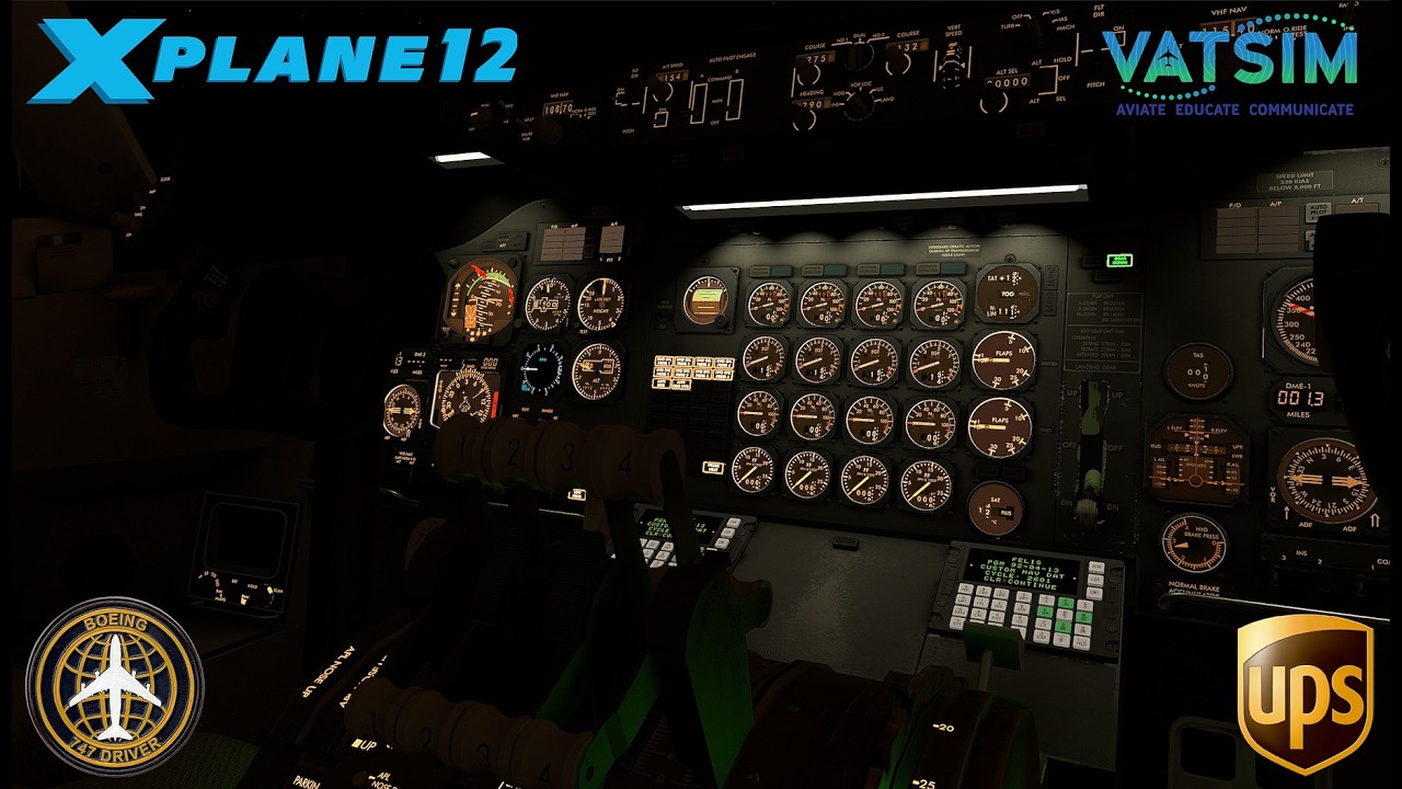 Felis 747-200F | Heavy Metal Relocation | RDU - SDF | X-Plane 12 *LIVE*