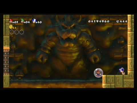 3 players nsmbwii 8-bowser's castle - 3 players nsmbwii 8-bowser's castle
