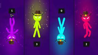 Cara bermain Stikman party: 1  2 3 4 player games free - all minigames (Android,iOS game) screenshot 2