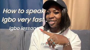 How to speak Igbo very fast, speak like a pro#igbolanguage#speakfast