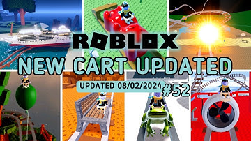Roblox | Create a Cart Ride | New Carts Updated on 08/02/2024 #52