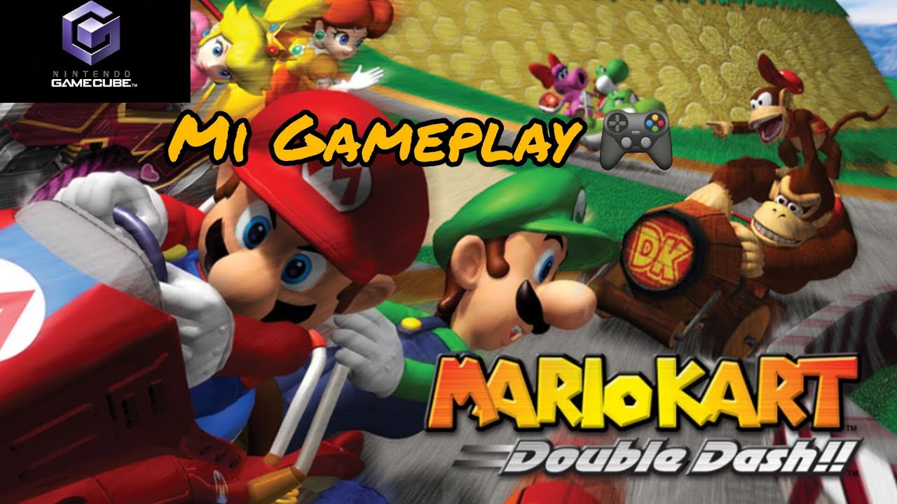 Mi Gameplay de Mario Kart Double Dash!! en mi Nintendo Gamecube 