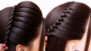 very easy hairstyle - beautiful hairstyle for girls | new hairstyle | hairstyle for wedding