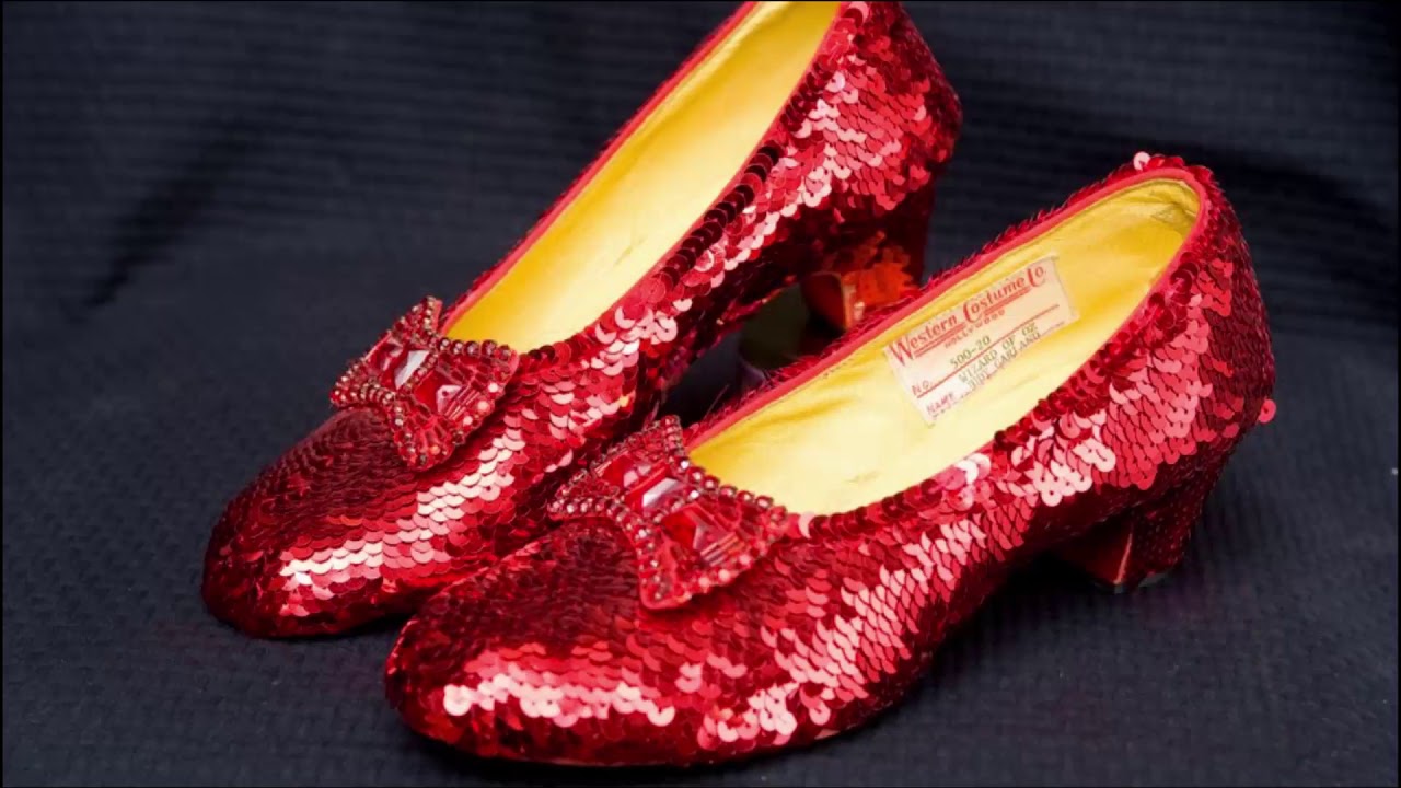 Judy Garland's stolen ruby slippers found after 13 years - YouTube