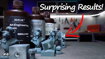 JAMG HE Engineering, Standard+ and Water Washable resin through the testing gauntlet #4 #RTG