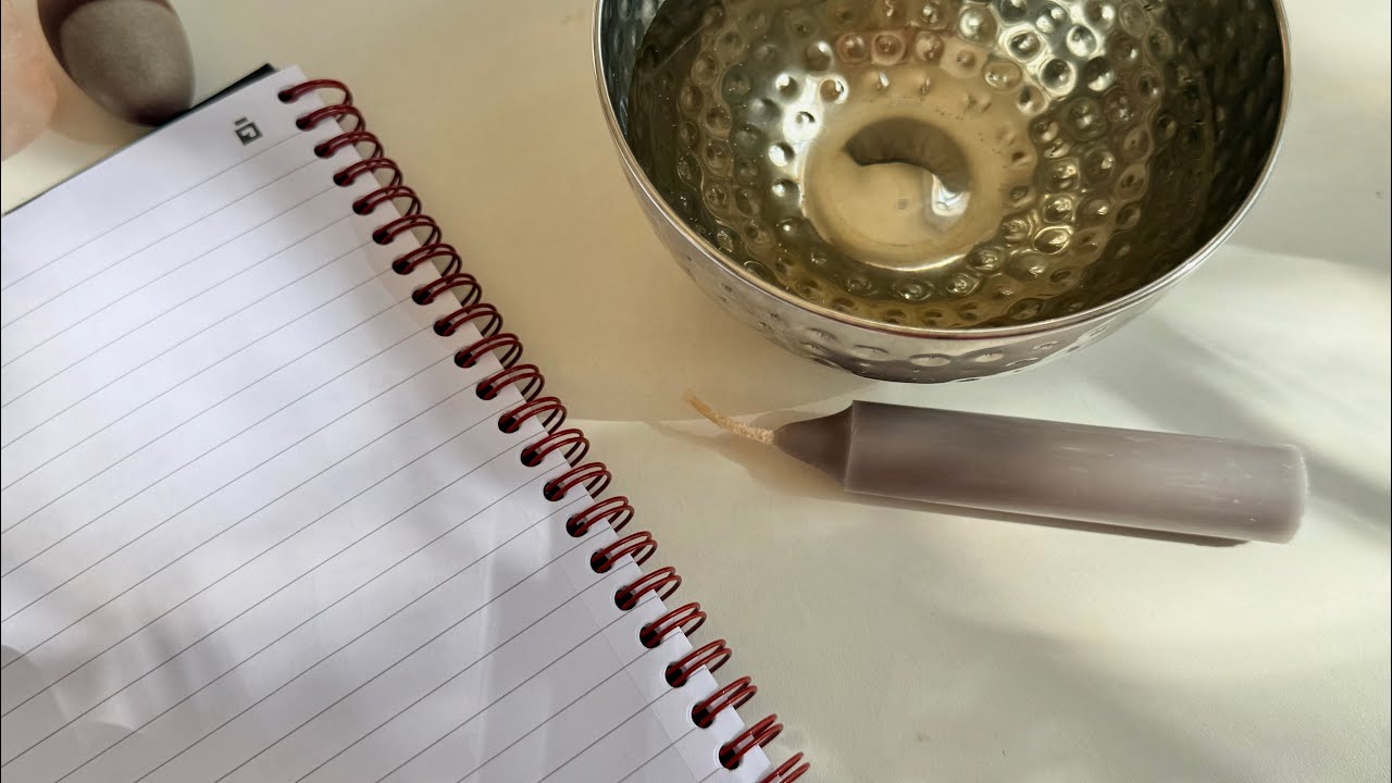 Candlewax with Autowriting n Tarot