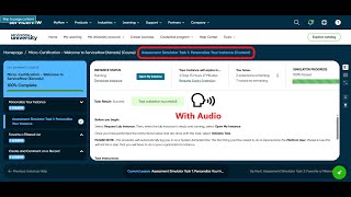 Essment Simulator Task 1 Personalize Your Instance Micro-Certification - Welcome To Servicenow