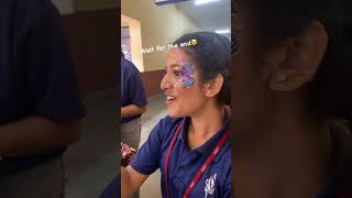 Cuteness Overload 🥹Face Painting Reaction #facepainting #shortvideo #shorts #facepaintingatkerala