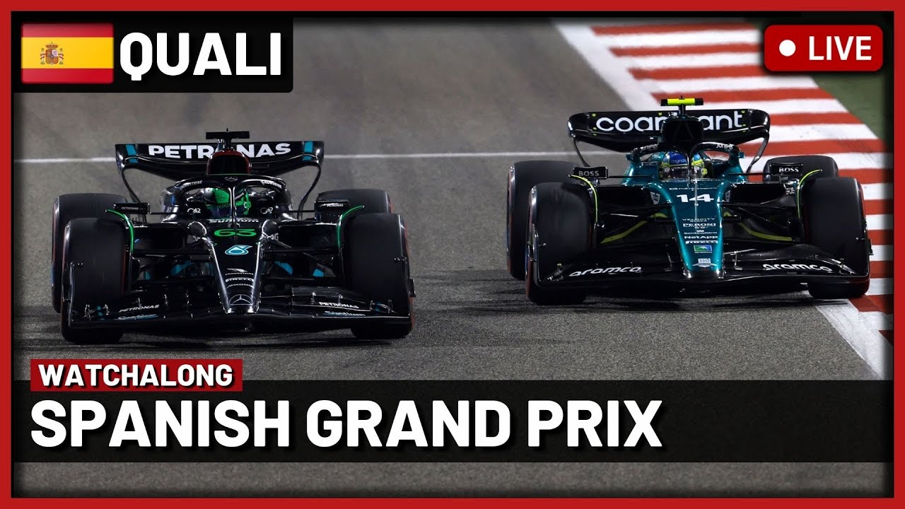 F1 Live - Spanish GP Qualifying Watchalong Live timings + Commentary