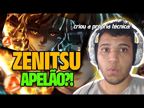 (TAVA ACORDADO?) REACT ♪ Zenitsu (Demon Slayer) | Olhos Abertos | AniRap