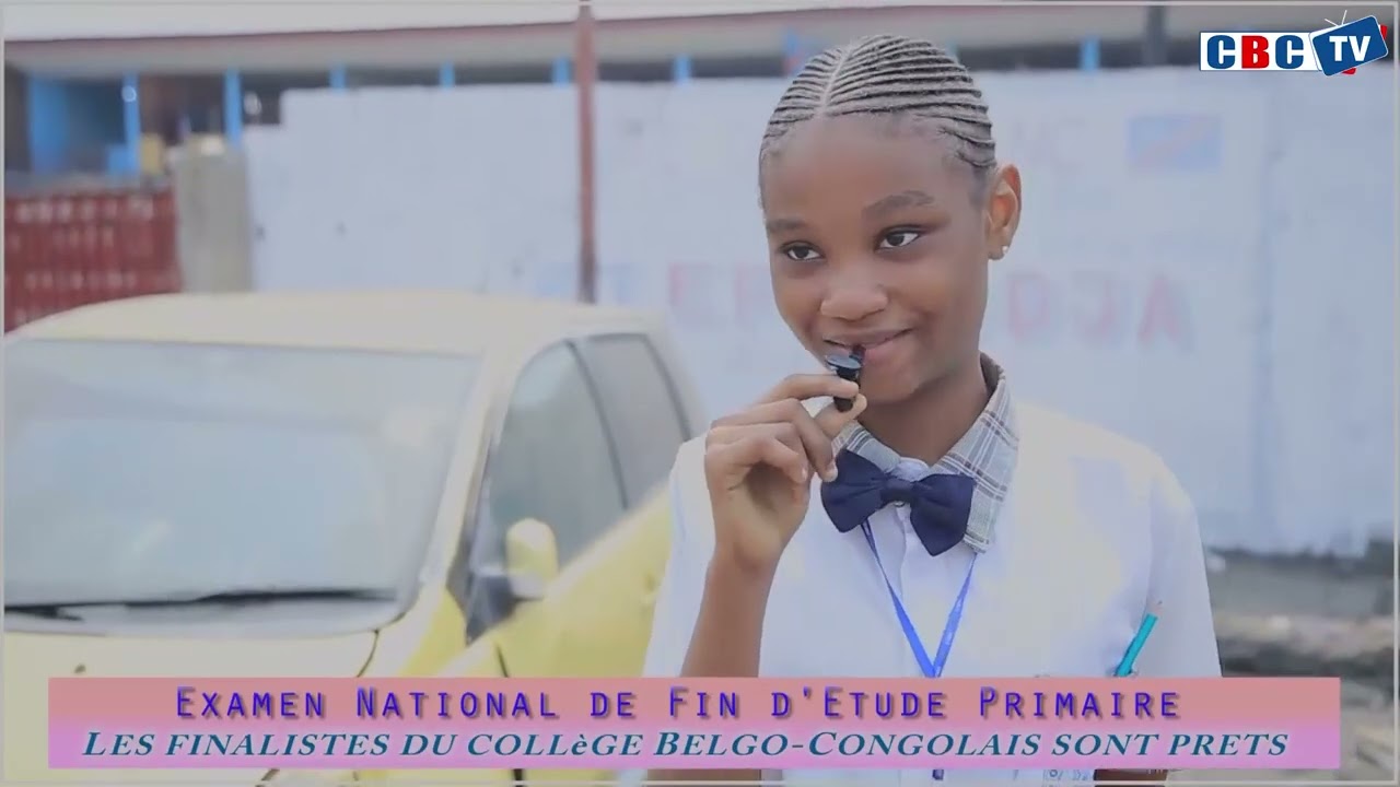 REVIVEZ LES FINALISTES DU COLLEGE BELGO-CONGOLAIS AUX EXAMENS NATIONAL DE FIN D'ETUDES PRIMAIRES