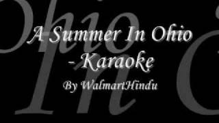 Video thumbnail of "A Summer In Ohio Karaoke - The Last Five Years"
