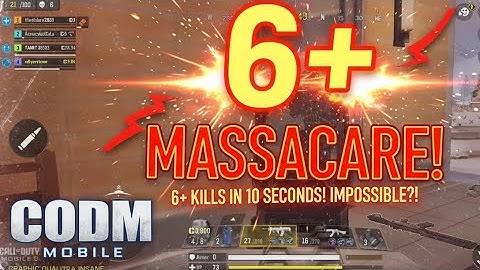 CODM SQUAD WIPE! 🤯 6+ KILLS RUSH GAMEPLAY (CALL OF DUTY MOBILE BATTLE ROYALE)