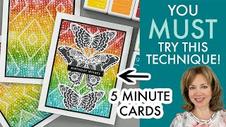 You MUST try this technique! - Paper Towel Background