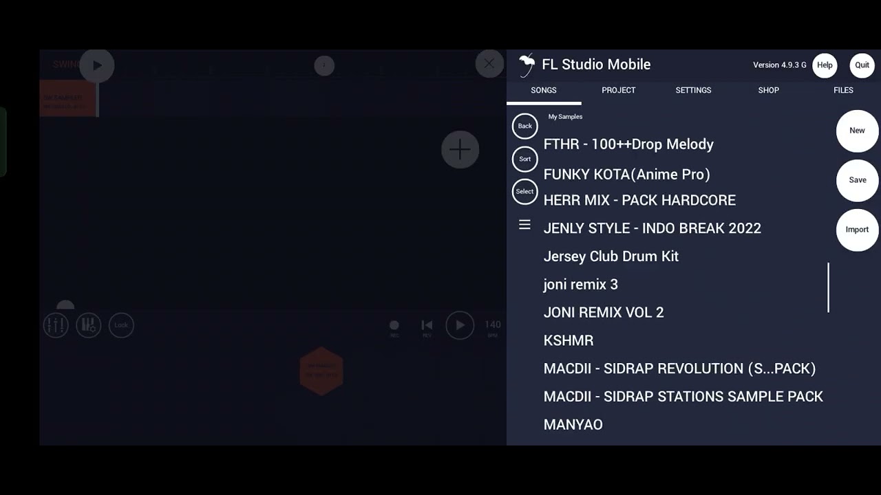 RM - SIDRAP SO FASTER SAMPLE PACK(Review)ll DI JUAL!!
