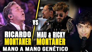 Ricardo MONTANER  VS SUS HIJOS [Mau & Ricky] La Voz Argentina - Reacción