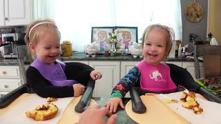 Twins try duck donuts by Alicia Barton 30,588 views 6 hours ago 16 minutes