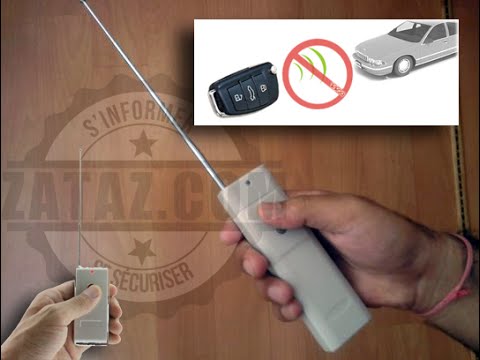 Signal jamming car : brouilleur de clé de voiture 