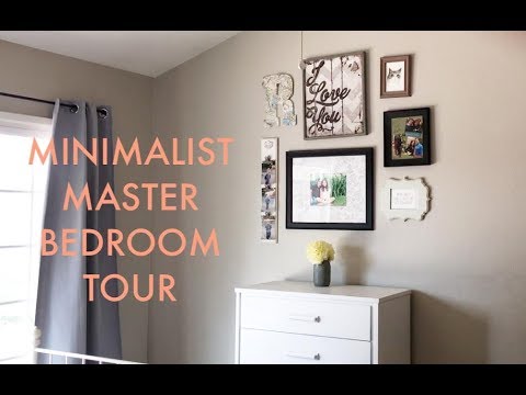 Minimalist Master Bedroom Tour / Simple Decor / On A Budget