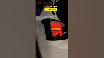 LATEST SWIFT MINI COOPER STYLE TAIL LIGHT AUTOMATION 📞 9580167403 #shorts  #youtubeshorts #viral