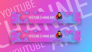 How to design Youtube banner Art in Mobile|channel art|pixellab tutorial
